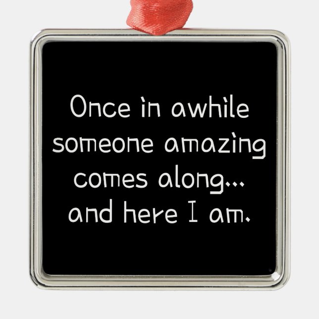 Funny cute teen girl metal tree decoration (Front)