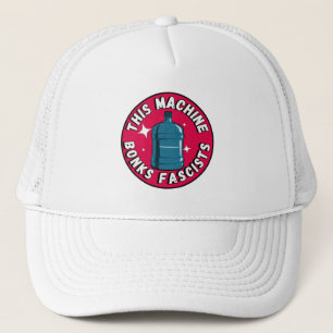 Funny Cute This machine Bonks fascists Trucker Hat