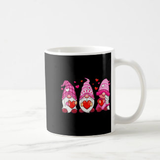 Funny Cute Three Gnomies Nk Hearts Matching Vale  Coffee Mug