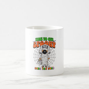 Funny Cute Time to get Spooky Mummy Coffee Mug