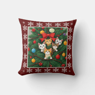 Funny Cute Trendy Stylish elegant Christmas Tree Cushion