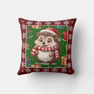 Funny Cute Trendy Stylish Elegant Santa Claus Cushion