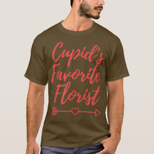 Funny Cute Valentines Day Gift Cupids Favorite T-Shirt