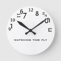 Funny Cute Watching Time Fly