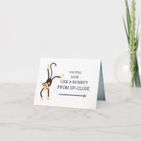 Funny Cute You Monkey Business Suit 21st Birthday 