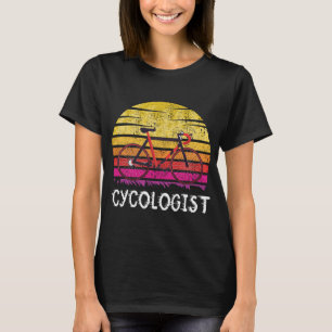 Funny Cycling and Biking Cycologist For Bike Lover T-Shirt