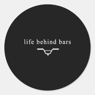 Funny Cycling,bike Rider Mountain Biking Road Cycl Classic Round Sticker