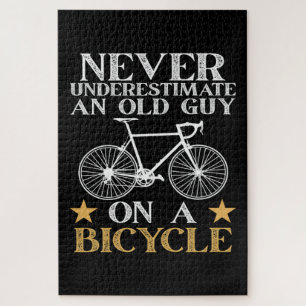 Funny Cycling Biker Humour Jigsaw Puzzle
