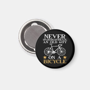 Funny Cycling Biker Humour Magnet