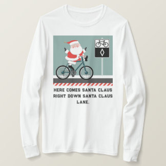 Funny Cycling Christmas T-Shirt
