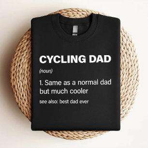 Funny Cycling Dad Definetion T-Shirt