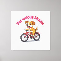 **Funny Cycling Dog – Cute Dog Riding a Bicycle Il