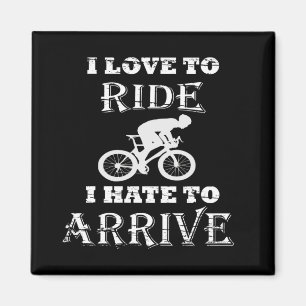 Funny cycling  magnet