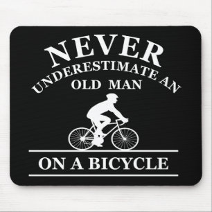 funny cycling quote laptop sleeve mouse mat