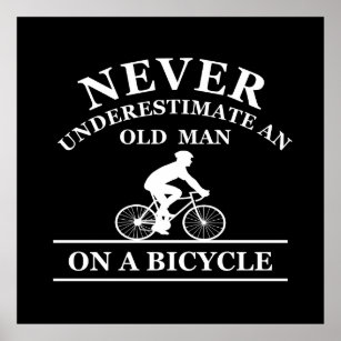 funny cycling quote poster