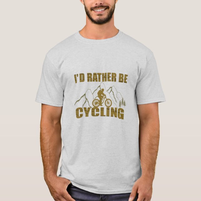 Funny cycling quotes T-Shirt (Front)