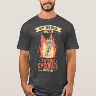 Funny Cycling Riders Cyclist Bicycle Mountain Cycl T-Shirt