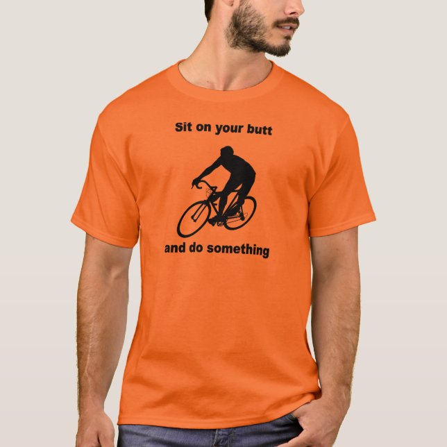 funny cycling T-Shirt (Front)