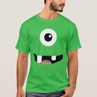 Funny Cyclops One-Eyed Monster Halloween Costume T-Shirt