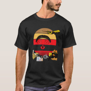 Funny D B Cooper Mystery Man Hijack Skydive 1971 T-Shirt