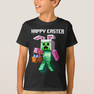 Funny Dabbing Bunny Easter Happy Easter Kids Boys  T-Shirt