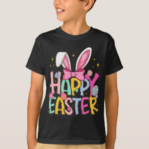 Funny Dabbing Bunny Easter Happy Easter T-Shirt