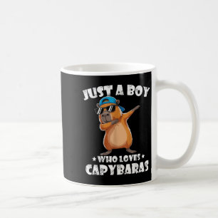 Funny Dabbing Capybara Wearing Hat Animal Lover Ki Coffee Mug