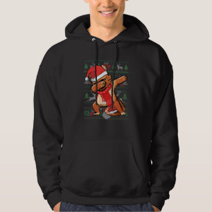 Funny Dabbing Cat Ugly Christmas Sweater Party Cos