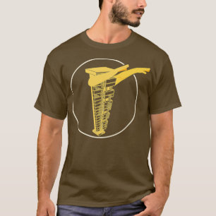 Funny Dabbing Glockenspiel Percussion Players Musi T-Shirt