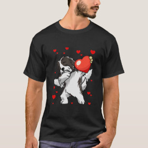 Funny Dabbing Havanese Dog Heart Valentine's Day G T-Shirt