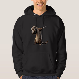 Funny Dabbing Otter Cool Dab Fun Animal Lover Danc Hoodie