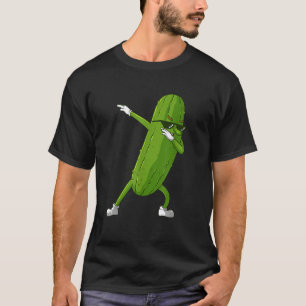 Funny Dabbing Pickle Gift Cute Dancing Cucumber Me T-Shirt