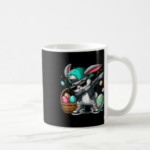 Funny Dabbing Rabbit Easter Eggs Coffee Mug