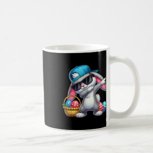 Funny Dabbing Rabbit Easter Eggs Dab Boys Girls Ki Coffee Mug