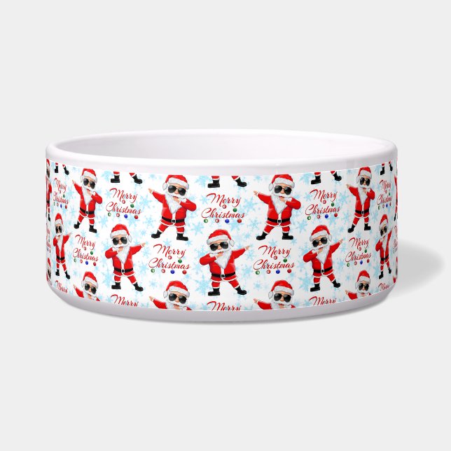 Funny Dabbing Santa Claus Merry Christmas (Front)