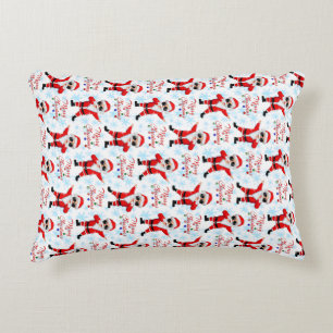 Funny Dabbing Santa Claus Merry Christmas Decorative Cushion