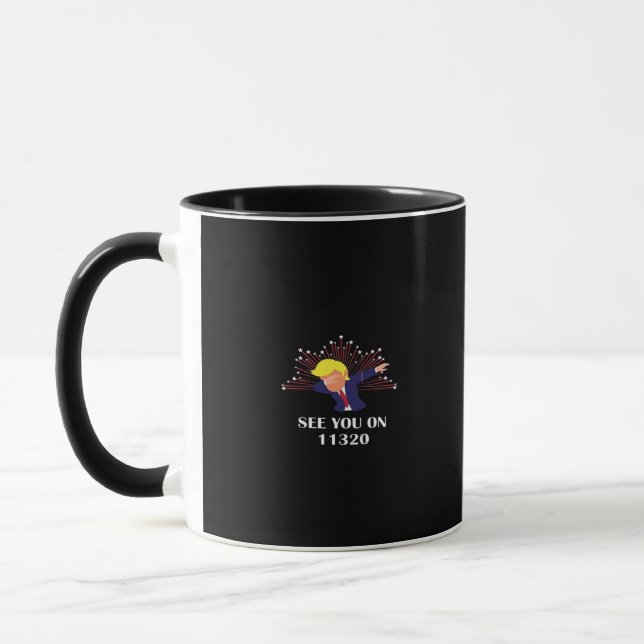 Funny Dabbing See 11320 Design Graphic Mug (Left)