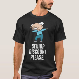 Funny Dabbing Senior Citizen Gift Retirement T-Shirt