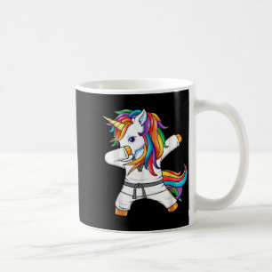 Funny Dabbing Unicorn Brazilian Jiu-Jitsu BJJ Kids Coffee Mug