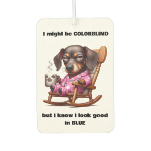FUNNY DACHSHUND  CAR AIR FRESHENER