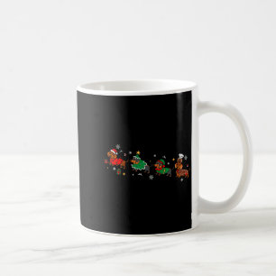 Funny Dachshund Christmas Parade  Coffee Mug