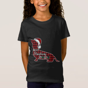 Funny Dachshund Dog Christmas T-Shirt