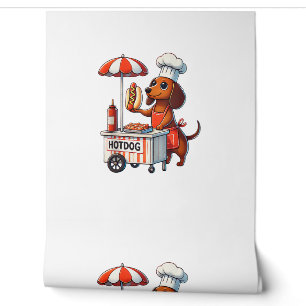 Funny Dachshund Dog Weenie Sausage Hotdog Sandwich Wallpaper