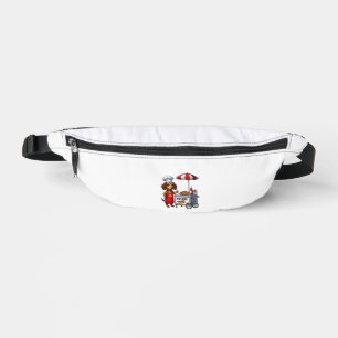 Funny Dachshund Dog Weiner Sausage Hotdog Sandwich Bum Bags