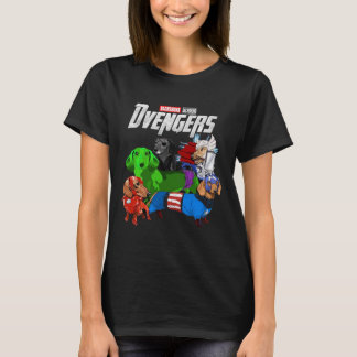 Funny Dachshund Dvengers T-Shirt