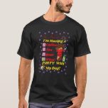 Funny Dachshund Pet Dad Wiener Dog Mum Checklist P T-Shirt<br><div class="desc">Funny Dachshund Pet Dad Wiener Dog Mum Checklist Party</div>
