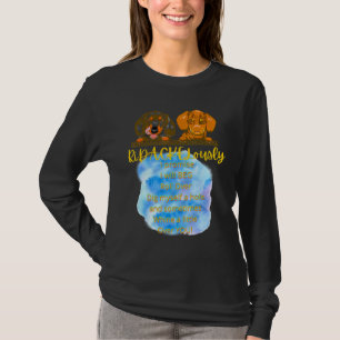 Funny Dachshund Pet Dad Wiener Dog Mum I Promise I T-Shirt