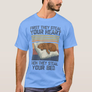 Funny Dachshund Pet Lovers Dog Owner Men Women gif T-Shirt