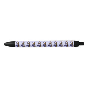 Funny Dachshund Playing Saxophone Ink Pen