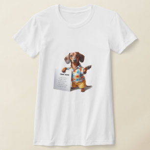 Funny Dachshund  T-Shirt